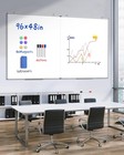 96 x 48  Large Magnetic Dry Erase Whiteboard  Removable Wall Hanging Board Wi   