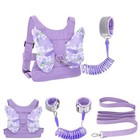 Toddlers Leash   Anti Lost Wrist Link Child Kids Safety Harness Kids Purple