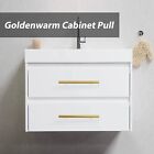 Brushed Brass Cabinet Handles Gold Dresser Pulls Drawer Handles