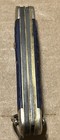 Vintage Bsa Cub Scout Blue Folding Pocket Knife Camillus New York 3 Blade Usa