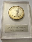 Herbert Hoover Sterling Silver Proof Medal 31st President Vintage Coin In Slab