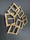 1 Inch Gold Metal Square Belt Buckle