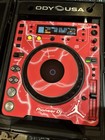 Pair Of 2 Pioneer Cdj-1000mk2 Dj Turntables - Set With Travel Case Rare Pattern