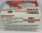 Mrc Trainpower 6200 60va Model Train Power Pack Transformer W  Box   Manual