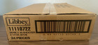 Case  24  Vintage Libbey Made In Italy Clear Heavy Shot Glass Nib