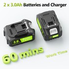 Cordless Leaf Blower 280mph 650cfm Two-speed Battery Operated Lightweight New