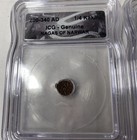 Icg 1 4 Kakini Nagas Of Narwar X2 Bronze Coin 200-340 Ad Genuine