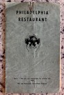 Vintage 1958 Pensupreme Ice Cream Philadelphia Restaurant Diner Menu Pa