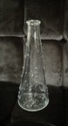 Ikea Hobnail Dot Bud Vase Clear Glass Bottle 7 1 2  Poland