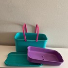 Vintage Eagle Craftstor Bundle 90 s Sewing Craft Storage Organizer   Container