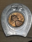 Bethesda First National Bank Barnesville  Ohio 1961d Encased Lucky Penny  e381