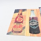 Pepsi-cola Tin Advertising Signs 5 Cent Bottle Lot Of 3  Collectibles