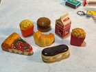 Fun Lot 24 Vtg Plastic Pencil Sharpeners Hedgehog Pen Holder Pac Man Keychain  