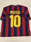 Lionel Messi Signed 2009-2010 Barcelona Home Jersey  Jsa Coa 