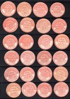 Egypt 1868 1880 Large Collection Of 60 Official Interpostal Seals From Different