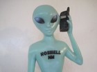 Rare Vintage Roswell Nm Alien Refrigerator Magnet 5       Tall Glow In The Dark