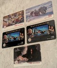 Vintage Telecard Gti Telecom Card Lot Of 5 Waterworld Flintstones Casper Animals