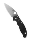 Spyderco Manix 2 Magnamax Stonewashed Plain Blade Black G10 Handles C101gp2