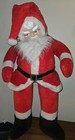 Vintage 53  Tall 1950s-60s Rushton Coca Cola Santa Clause Rare Christmas 