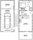 14x32 Tiny House -- 567 Sq Ft -- Pdf Floorplan -- Model 6h