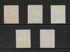 San Marino Scott 169 - 173 Mint Hinged Partial Set - 1935 Delfico Issue