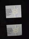 Vintage 1976 Elvis Presley Ticket Stubs  pair 