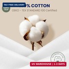 Selected Hanky Handkerchiefs For Men Cotton  White Classic Hankie  12 Pack