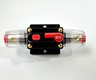 60 Amp Waterproof Circuit Breaker Fuse Fuse Manual Reset 12-volt In-vehicle