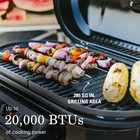 Coleman Roadtrip 285 Standup Propane Gas Grill Red  3-burner  20k Btu