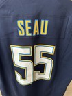 Nike On Field San Diego Chargers Jr  Seau Jersey Men   s Size Medium
