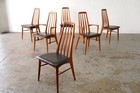 Danish Modern Teak Eva Dining Chairs By Koefoeds Hornslet - Set Of 6