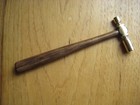 B  Robbins Hand-made Miniature Engineer machinist Hammer - Salesman Sample Brass