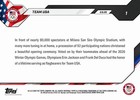 2026 Winter Olympics Topps Now  1 Team Usa Milano Cortina Milan Opening Ceremony
