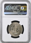 Cyprus 100 Mils 1955 In Unc Condition  Graded By Ngc Ms64  Qeii