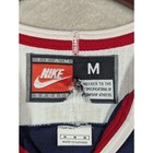 Vintage 1998 Usa Olympic Nagano Hockey Blank Jersey Sz Medium Nike Authentic   
