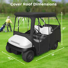 4 Passenger 800d Golf Cart Driving Enclosure 4-sided Window Golf Cart Rain Cover