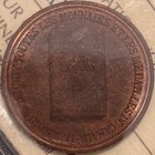 Quebec  Montreal - Joseph Leroux 25mm Copper Token  Breton 585 Iccs Ms62