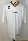 Bc Lions Men s Sz 2xl Xxl Jersey Shirt Cfl Football White Orange Reebok  New Nwt