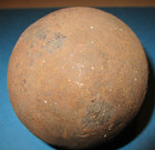Nice--original Antique Cannon Ball  5 Lbs   3 1 4    Diameter  Civil War Era