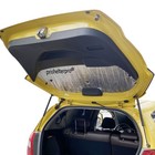 Fit For Honda Fit Hatchback 08-13 Rear Windshield Black Silver Privacy Sunshade