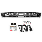 New Rear Bumper For 2007-2013 Chevy Silverado 1500 Gmc Sierra 1500 Truck Chrome 