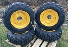 1 Or 4-10-16 5 Sks-1 Skid Steer Tires rims For New Holland-10x16 5-12ply 6 Lug 
