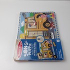 Melissa   Doug Wooden The Wheels On The Bus Transportation Sound Puzzle 6-verses