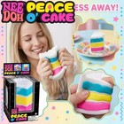 Nee Doh Peace O  Cake Sensory Squeeze Toy Stress Relief Fidget Toy Hot Sale 