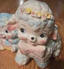Vintage Baby Lamb Planter Pot Ceramic
