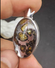 Sericho Pallasite Meteorite Pendant Olive Iron Meteorite - From Kenya Pendant