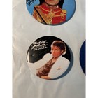 Vintage Michael Jackson Pin Lot Of 6 Pinback Button 1980s King Of Pop 80s Rare