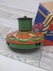 1920 s Hy Speed Mechanical Top Spinning Toy With Original Box Great Graphics 