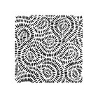 Really Great Stencils  Spiraling Dashes Stencil  6x6   Background  Winding Loops