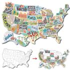 Rv State Sticker Travel Map Of The United States   50 States Stickers Of Us     